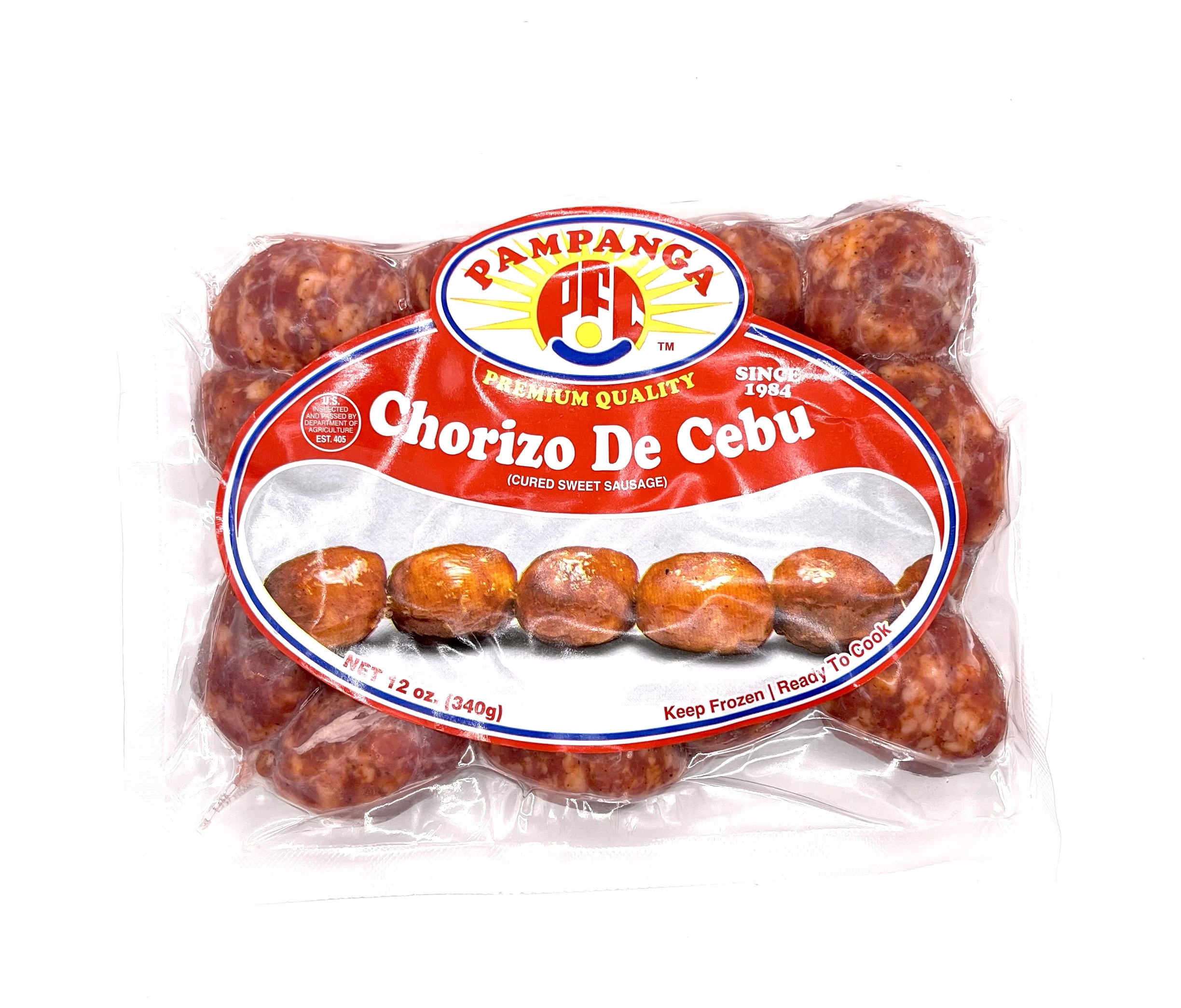 Pampanga Chorizo De Cebu 340g – Seattle Manila Oriental Store